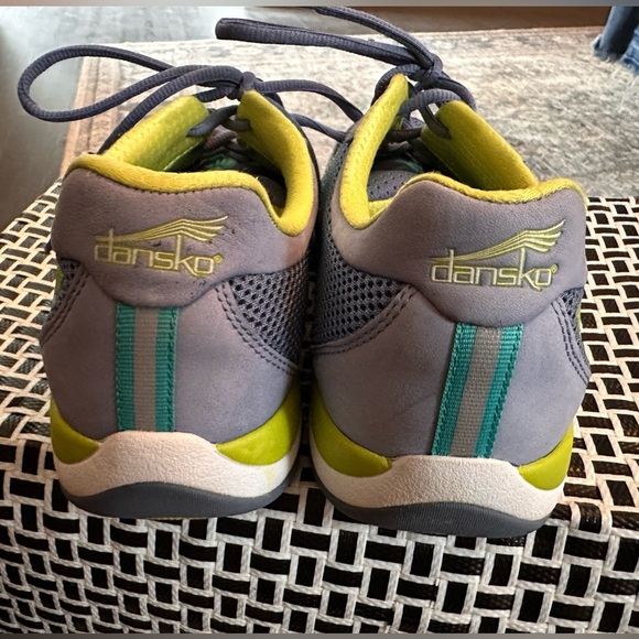 Dansko Women’s Shayla Slip Resistant Athletic Shies Size 9/41 Blue Green - Picture 4 of 7